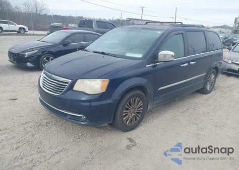 2013 Chrysler Town & Country Touring-L из США, поврежденный, VIN 2C4RC1CG2DR515526
